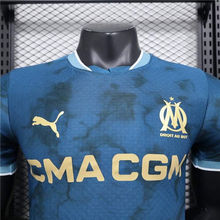 Premium Quality Authentic Marseille 2425 Away Match Shirt