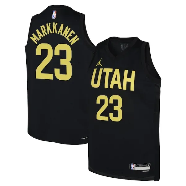 Pro-Grade Lauri Markkanen UTA Swingman Jersey - Affordable