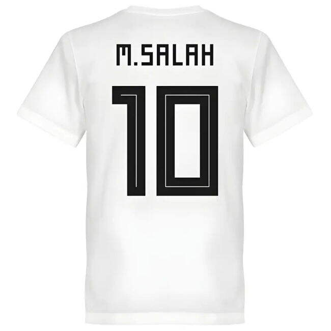 Egypt Salah 10 Team T-Shirt - White