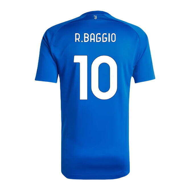 Juve Juventus Ubp Jersey Royal R Baggio #10 Authentic Design Ferve...