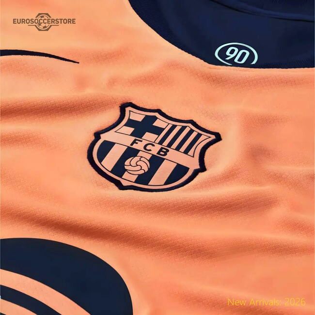 Barcelona Pedri Third Jersey Spanish Football Performance Fabric