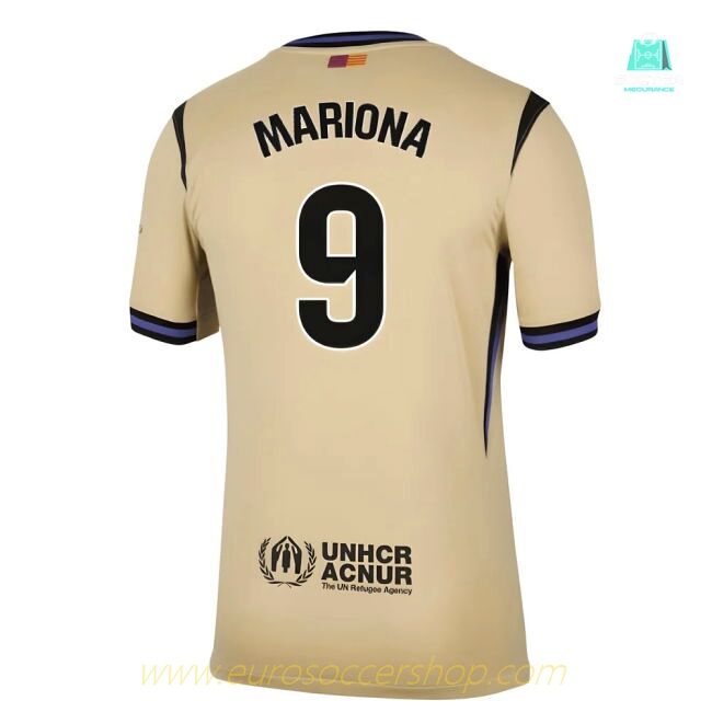 2025-2026 Barcelona Away Shirt (Mariona 9)