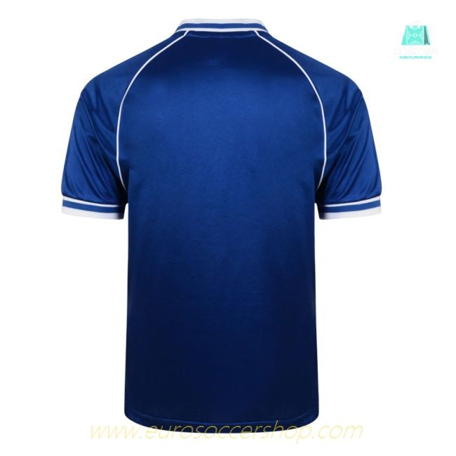 Score Draw Everton 1982 Retro Football Shirt