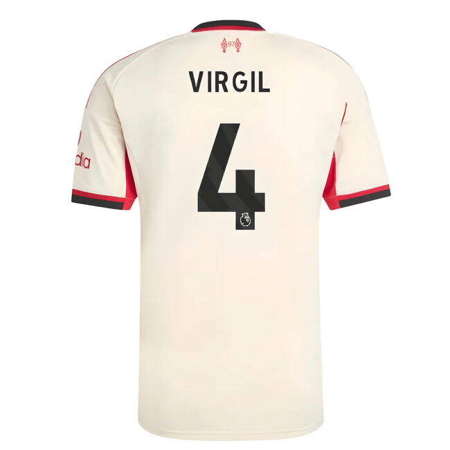 Stylish Liverpool 2025-2026 Liverpool Away Shirt (Kids) (Virgil 4) ...
