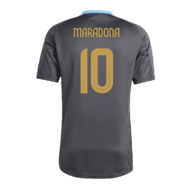 MARADONA 10 Pro Style Argentina Training Professional Jersey 2024-2025