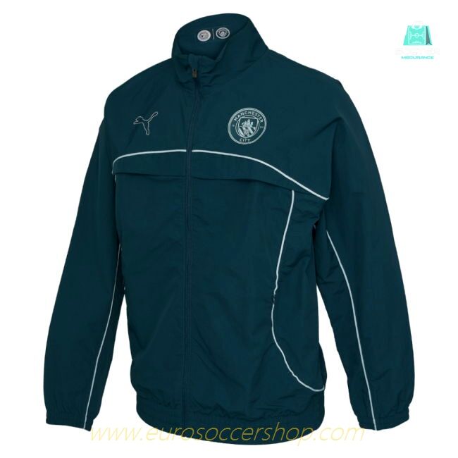 2025-2026 Man City FtblStatement Cellerator Jacket - CL (Green Terrain)