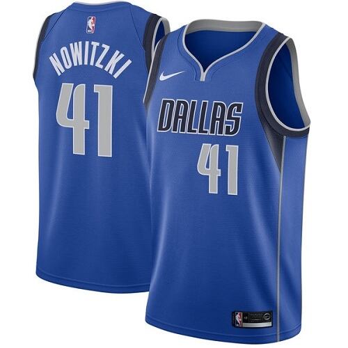 Mavs Dirk Nowitzki #41 Elite 2024 Icon NBA Swingman Jersey Green