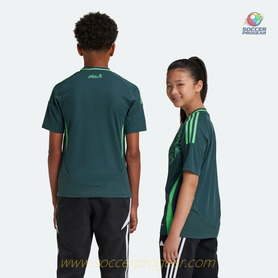 Algeria Kids Away Football Team Jersey 2024-2025 Edition Season
