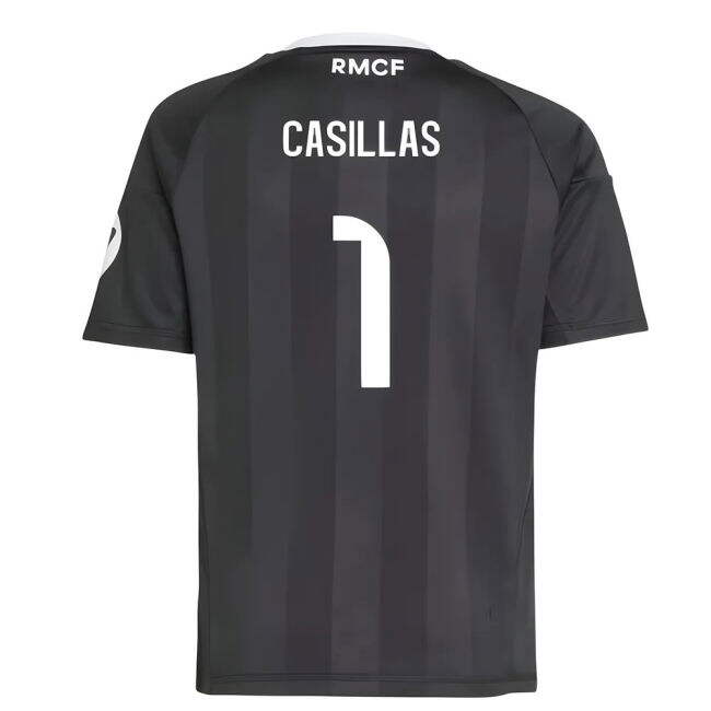 2025-2026 Real Madrid Third Goalkeeper Shirt (Kids) (Casillas 1) - ...