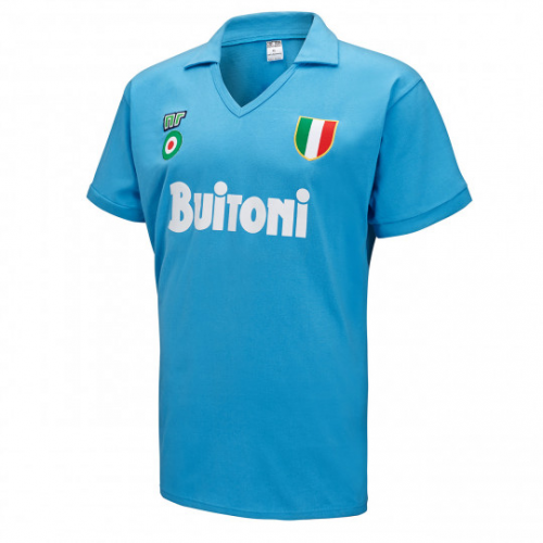 87-88 NAPOLI HOME RETRO FOOTBALL SHIRT JERSEY - Official Replica 8518