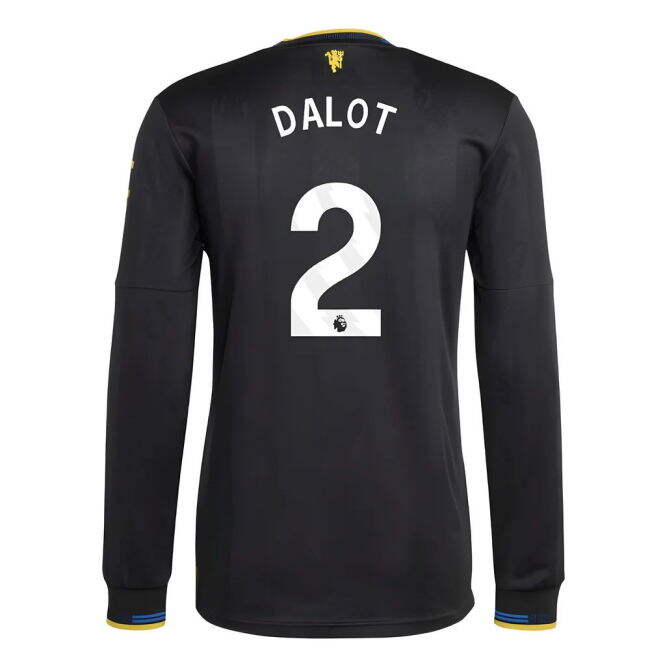 Man Utd 2025-20 Third Football Shirt Dalot Signature 2 L M S