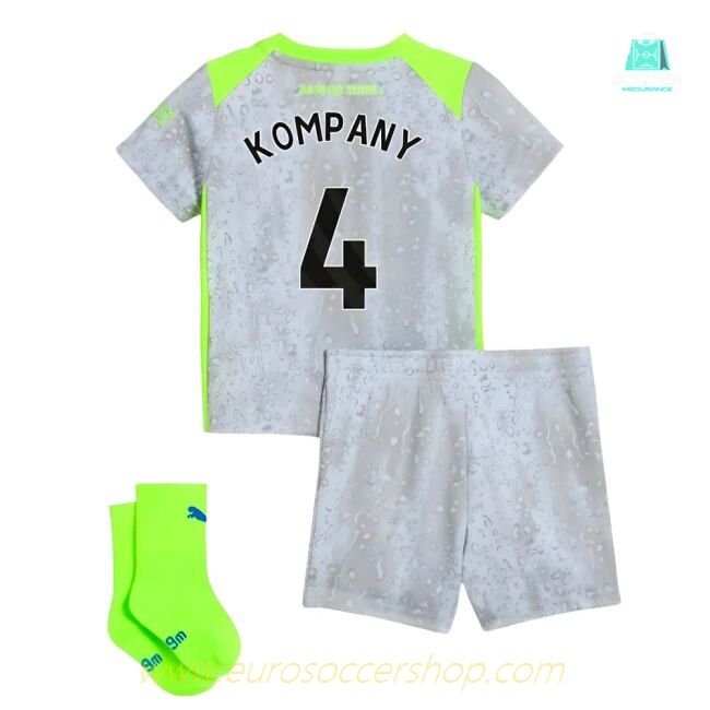 2025-2026 Man City Third Baby Kit (Kompany 4)