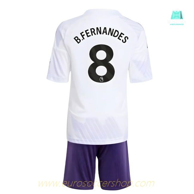 2025-2026 Man Utd Away Mini Kit (B.Fernandes 8)