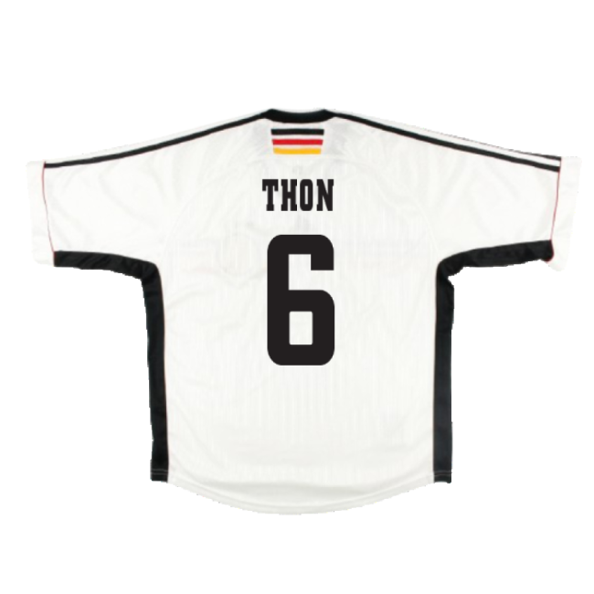 Updated Germany Home Football Shirt 1998-1999 (Thon 6)