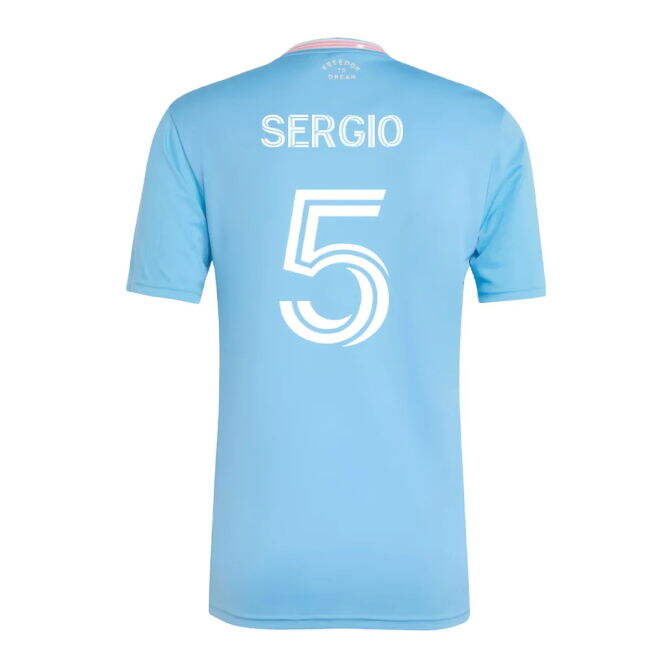 High Performance Football Club Sergio #5 Modern Style Fan Gear Offi...