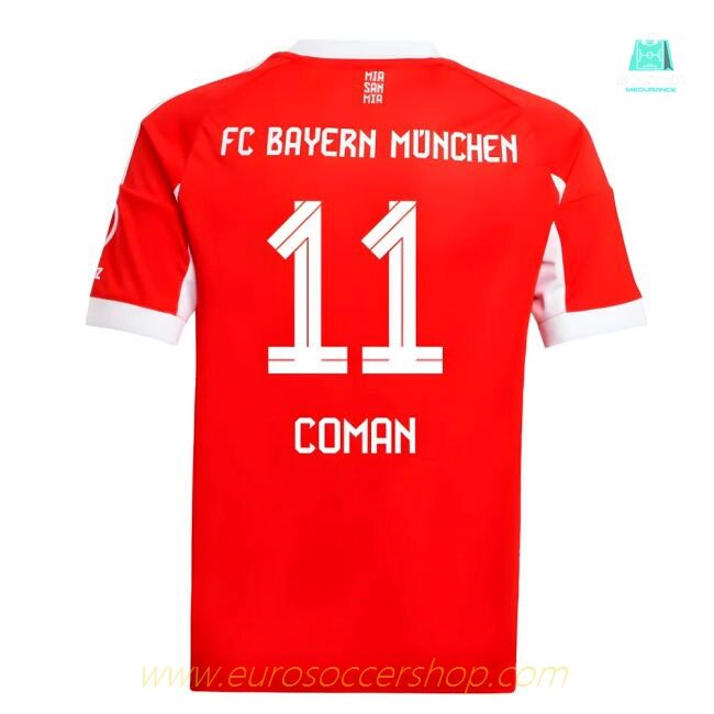 2025-2026 Bayern Munich Home Shirt (Kids) (Coman 11)