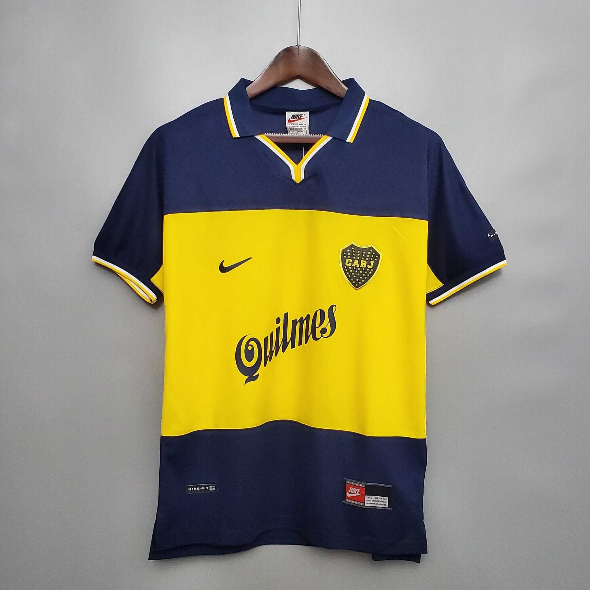 1999 Boca Junior Home retro kit