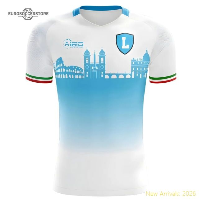 2025-2026 Lazio Home Top-tier Jersey Nike Dri-fit Quick-dry