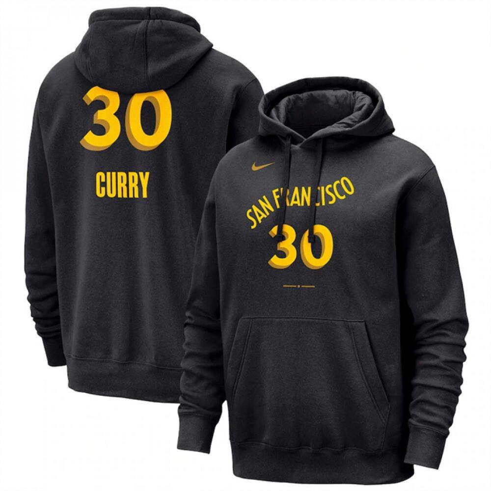 Durable Golden State Warriors Stephen Curry30 Black Jersey - City...