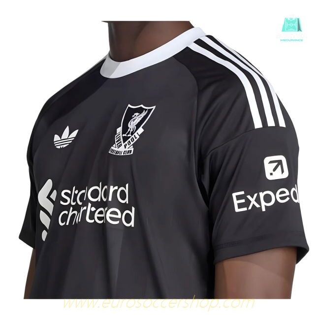 2025-2026 Liverpool Third Goalkeeper Shirt (Black)