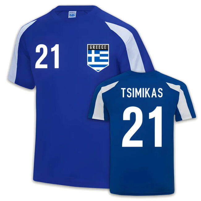 Greece Soccer Team Exclusive Design Training Limited Shirt (Kostas 21)