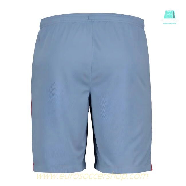 2017-2018 Monaco Away Nike Football Shorts (Kids)