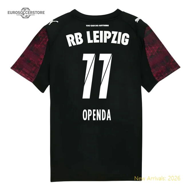High-quality 2025-2026 Red Bull Leipzig Third Shirt (kids) (openda 11)