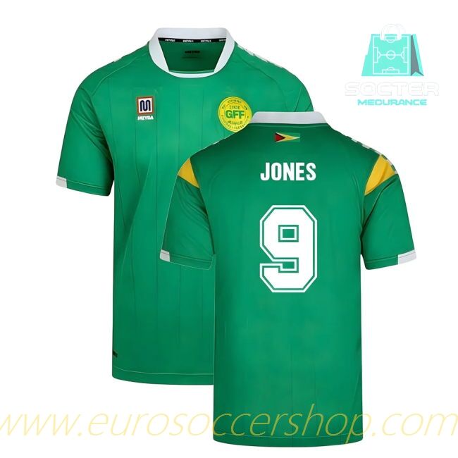 2025/26 Campaign Guyana Away Kit (Jones 9)