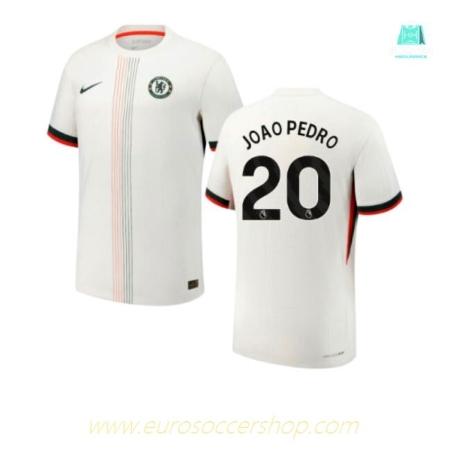 2025-2026 Chelsea Authentic Dri-Fit ADV Away Shirt (Joao Pedro 20)