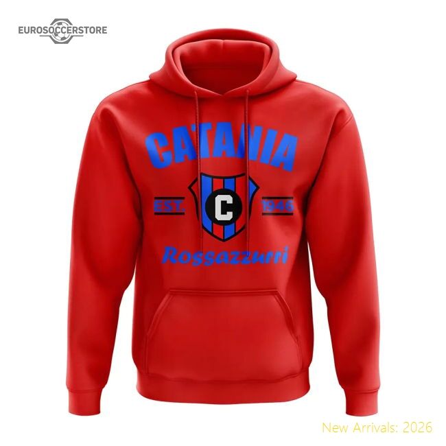Luxury Catania Established Hoody (red) - Supporter Edition