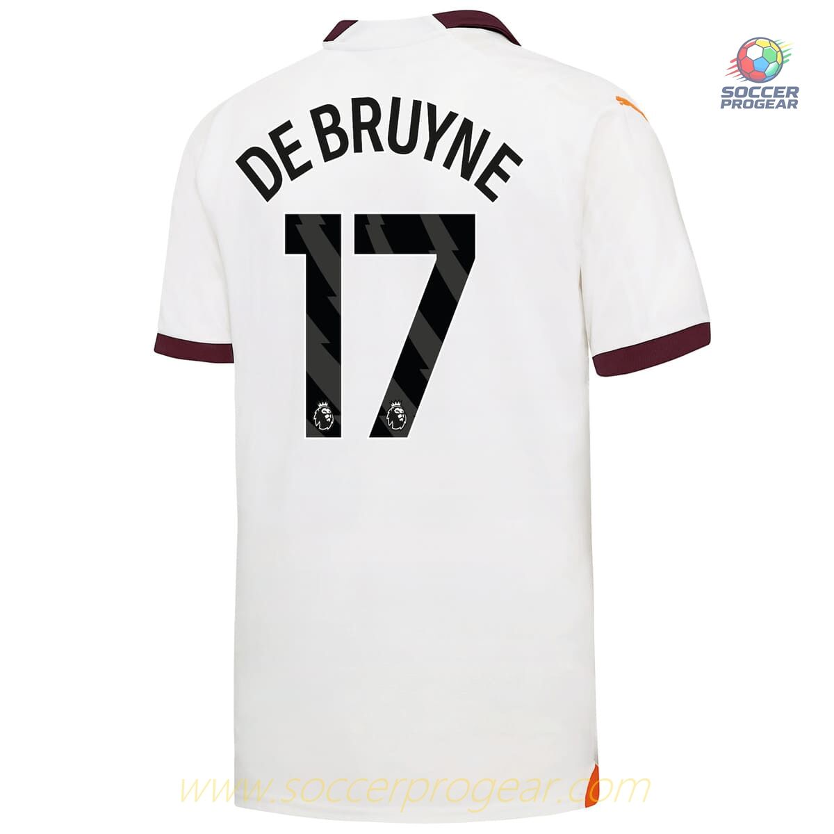 Manchester City Away Child Kit Shirt 2023 2024 De Bruyne