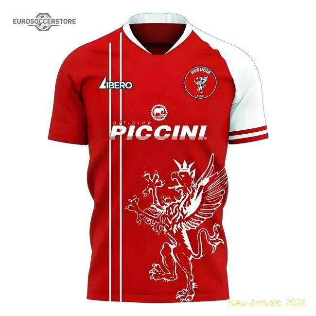 First-class Perugia 2025-2026 Home Concept Football Kit (libero)