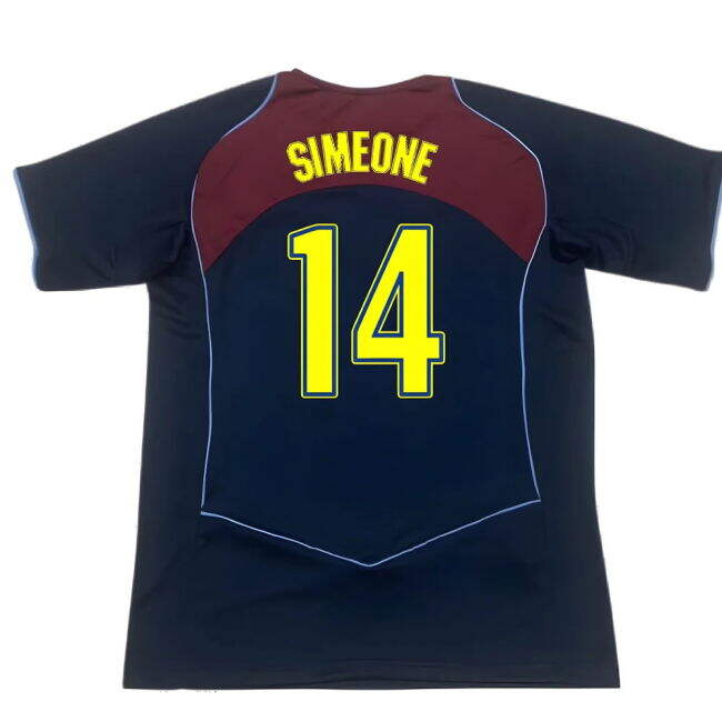 Atletico Madrid 2004-05 Away Shirt ((Good) XL) (Simeone 14)