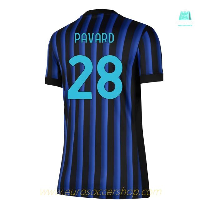 2025-2026 Inter Milan Home Shirt (Womens) (Pavard 28)