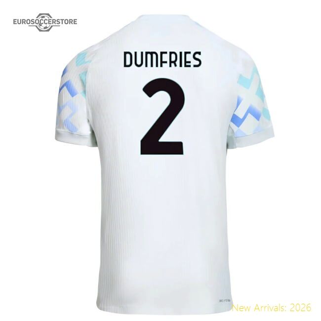 2025-2026 Inter Away Match-ready Jersey Dumfries Adidas Climacool