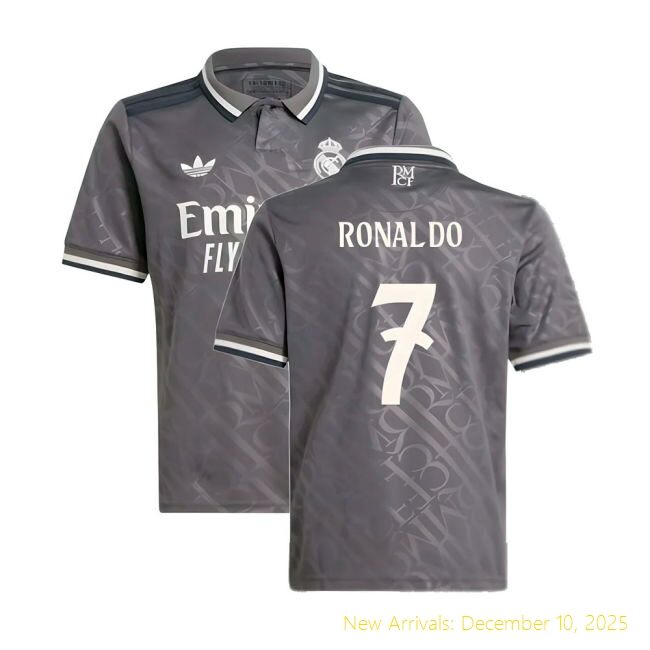 Real Madrid Third - Featuring Ronaldo - Fan Gear - Spanish Football