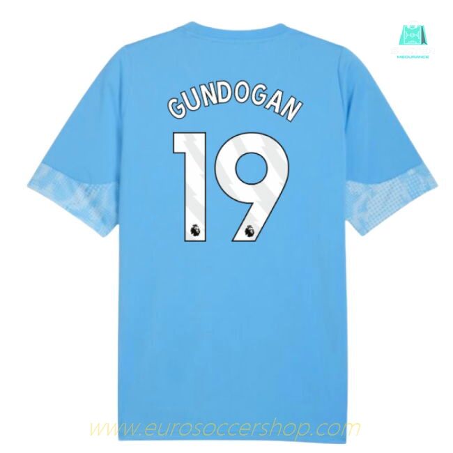 2025-2026 Man City Training Jersey (Light Blue) (Gundogan 19)