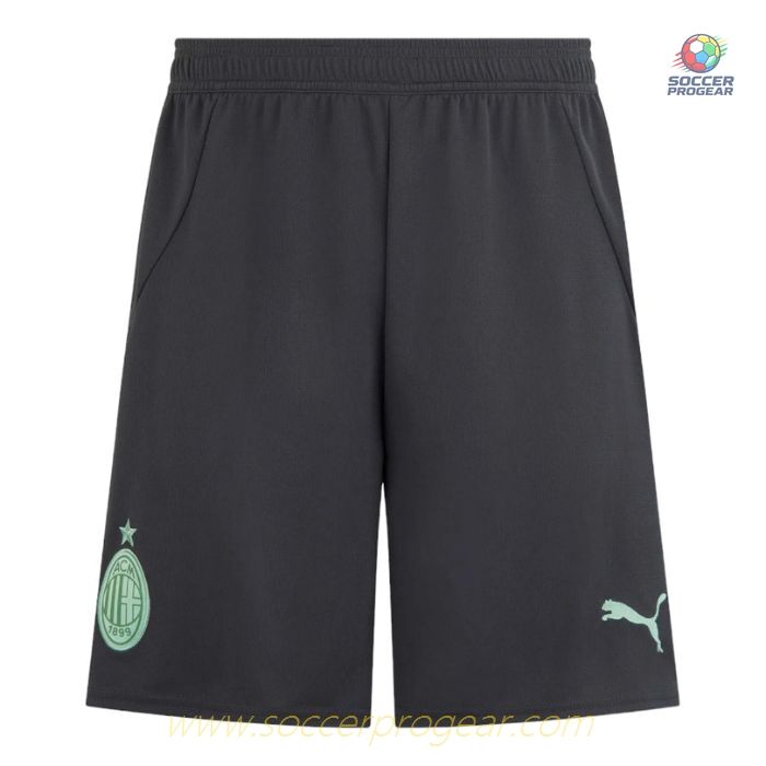 Milan AC Third Kids Edition Football Kit Soccer Football Shirt 2024-25 Edition Rafa Leão