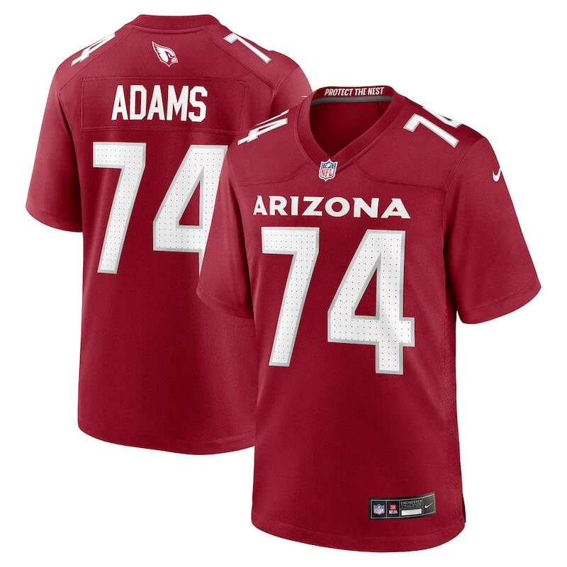 None Isaiah Adams Arizona Cardinals Great Value Authentic Jersey