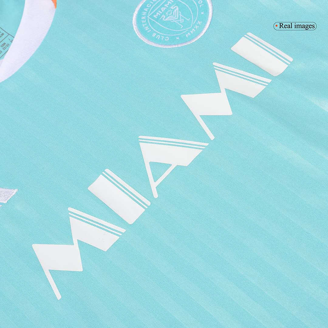 Kid's Inter Miami CF Third Away Soccer Jersey Kit(Jersey+Shorts) 2024A