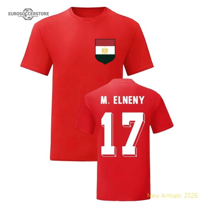 Top Mohamed Elneny 20242025 Regular Jersey Classic Contemporary