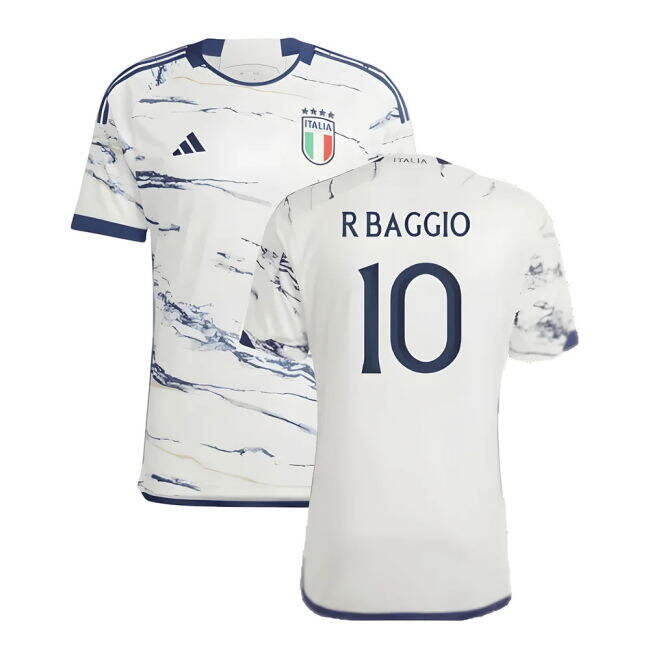 2023-2024 Italy Soccer Team Away Strip (BAGGIO 10)