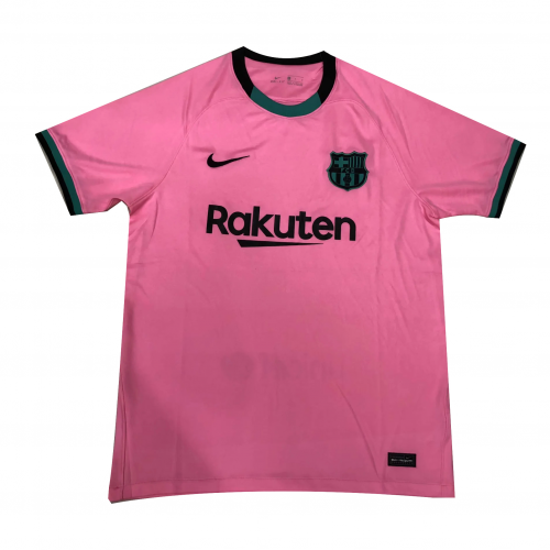 Barcelona FC 2021 Third Pink Shirt - Official Replica 12151