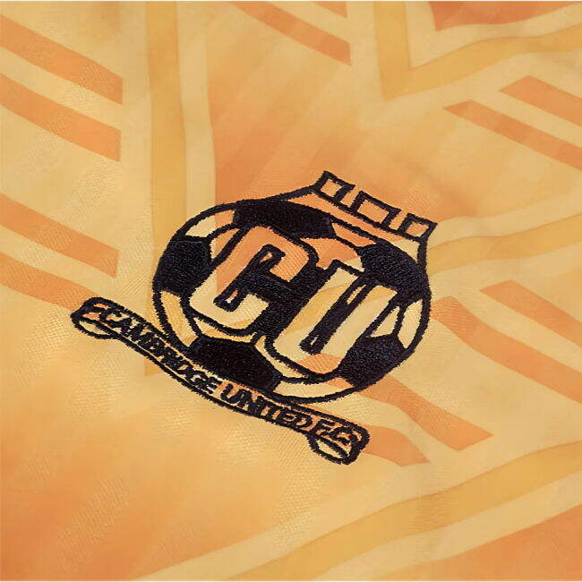 Authentic Cambridge United 1991-1993 Home Retro Shirt Breathable Fa...