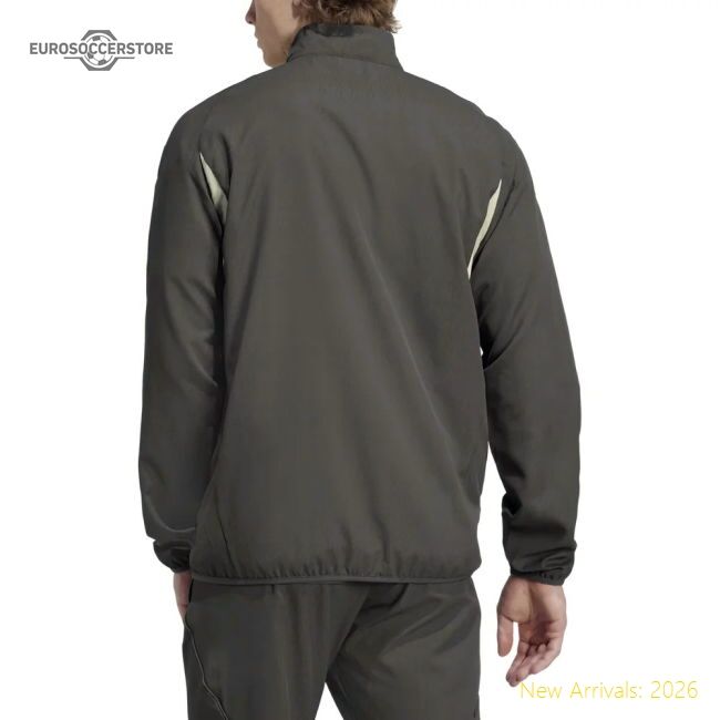 Premium-grade 2025-2026 Real Madrid Presentation Jacket (grey)