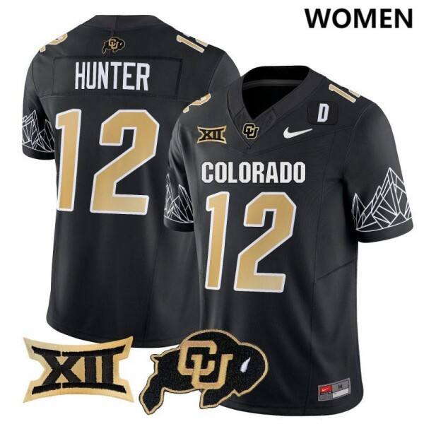 Women Ncaa Team #12 Travis Hunter Official Football Jersey