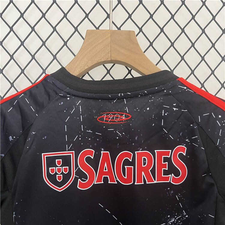 Kids Benfica 2425 Away Football Kit ShirtShorts - Official Replica