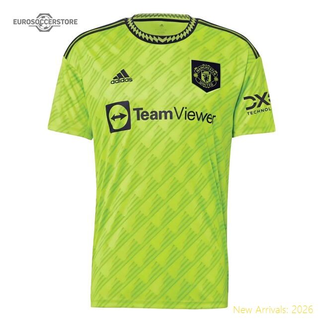 Official 2022-2023 Man Utd Third Shirt - Premium Quality Football