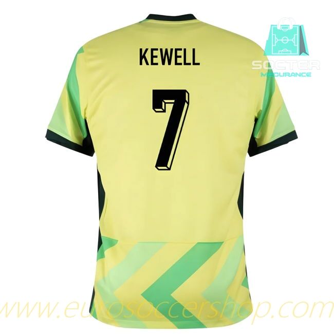 2025-26 Collection Australia Official Home Jersey (Kewell 7)