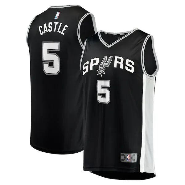 Stephon Castle SAS Fast Break Jersey - premium NBA - Black casual